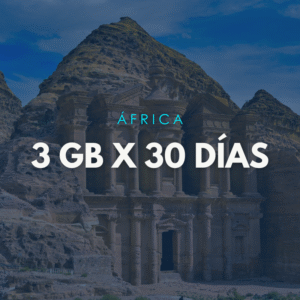 Paquete Africa 3GB x 30 Días