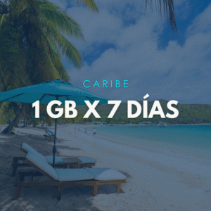 Paquete Caribe 1GB x 7 Días