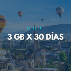Paquete Global 3GB x 30 Días