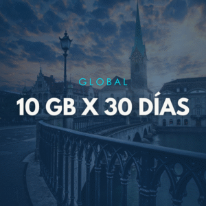 Paquete Global 10GB x 30 Días
